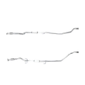 Auspuffrohr Abgasrohr Flexrohr Hosenrohr Abgaskrümmer Rohr bis EURO 4 oder 5 E-Prüfzeichen für HYUNDAI i10 1.1L 12-V-G4HG-Motor u.a.