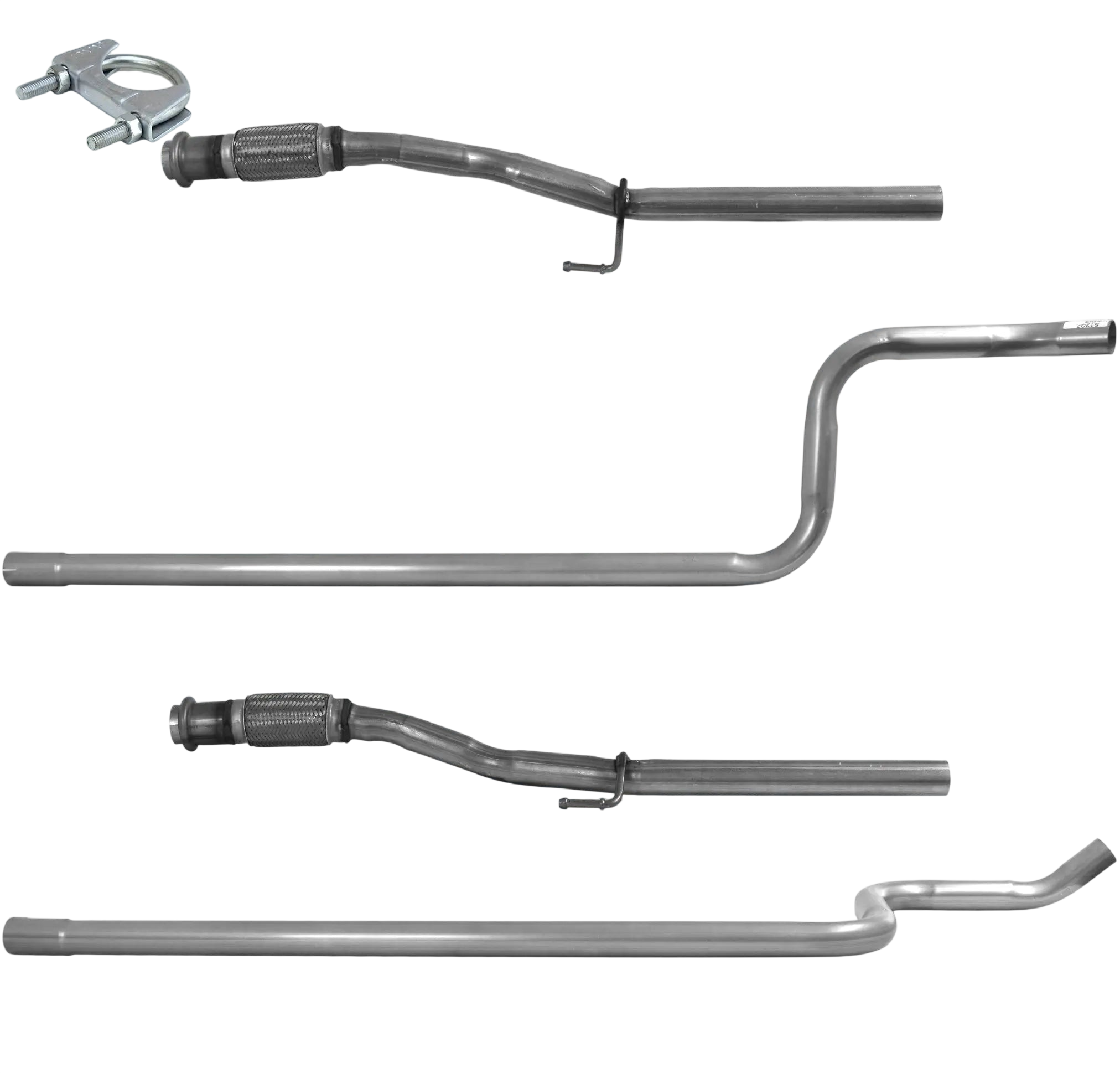 Auspuffrohr Abgasrohr Flexrohr Hosenrohr Abgaskrümmer Rohr bis EURO 5 E-Prüfzeichen für CITROEN C3 PICASSO 1.6L HDi DV6DTED 9HP Motor u.a.