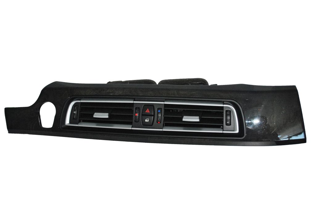 OE USED DASHBOARD COVER WOOD STRUCTURE MOULDING AIR VENT GRILLE LIGHT PANEL BMW 7 F01 F02 LCI 9232145 9192744