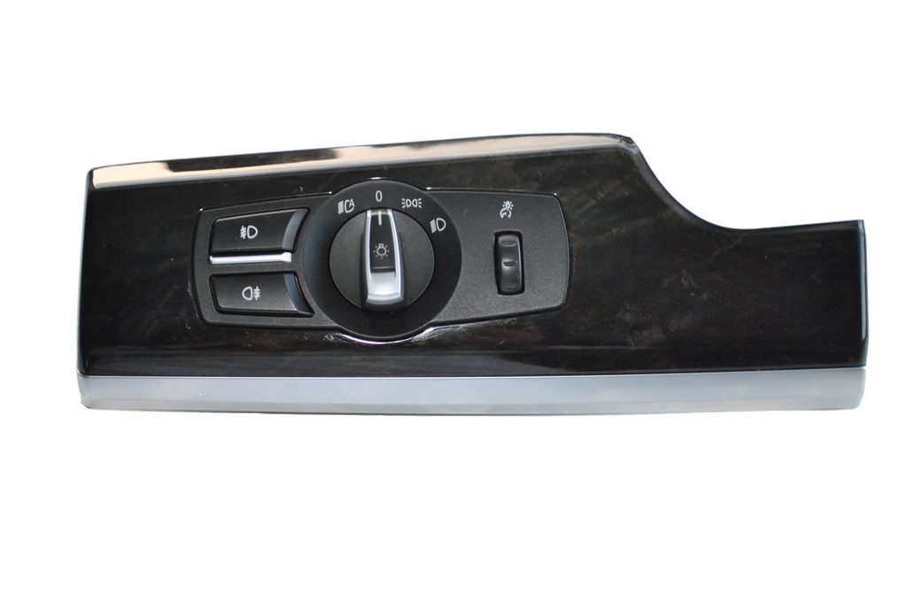 OE USED DASHBOARD COVER WOOD STRUCTURE MOULDING AIR VENT GRILLE LIGHT PANEL BMW 7 F01 F02 LCI 9232145 9192744