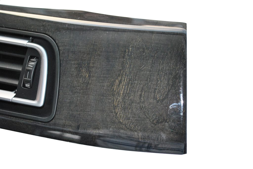 OE USED DASHBOARD COVER WOOD STRUCTURE MOULDING AIR VENT GRILLE LIGHT PANEL BMW 7 F01 F02 LCI 9232145 9192744