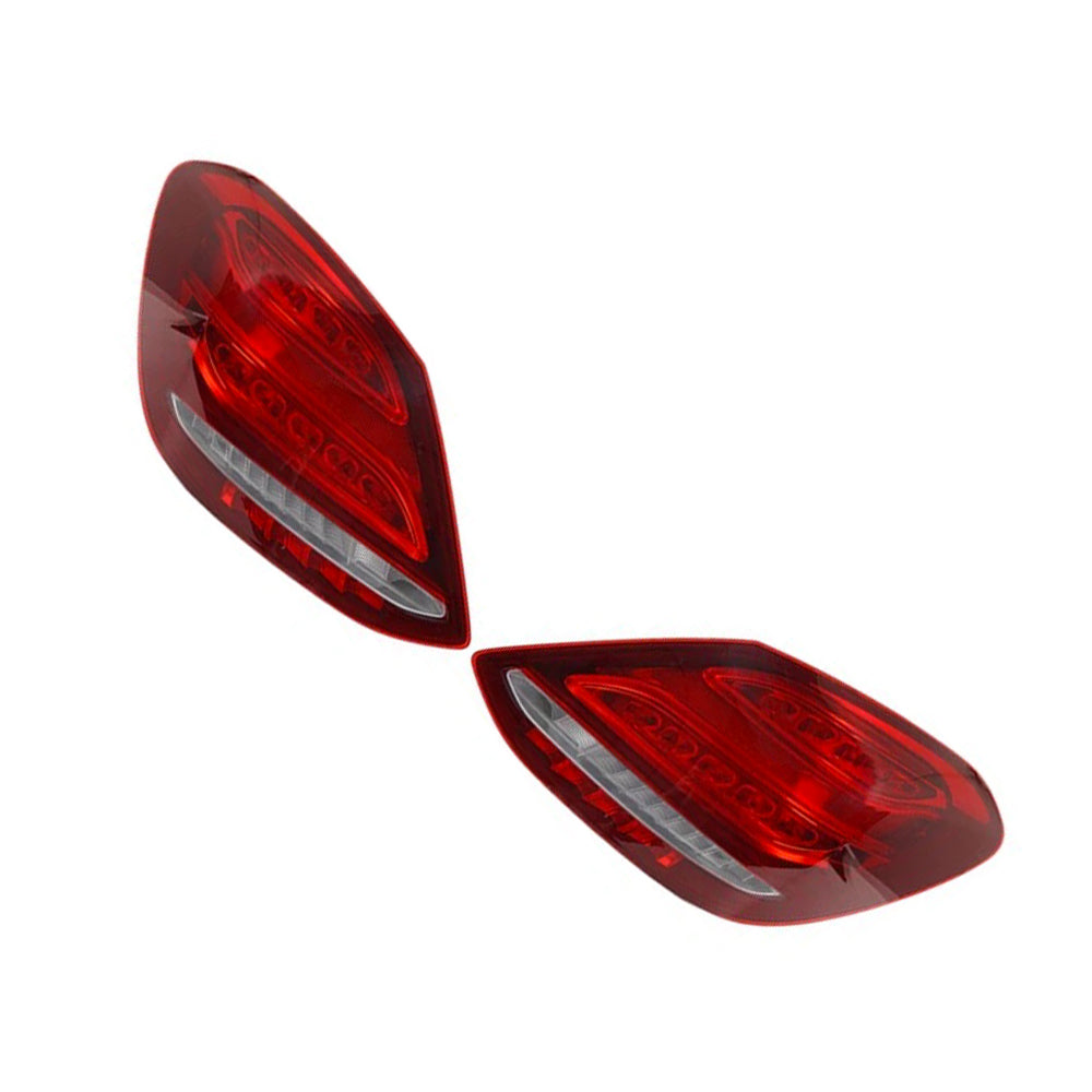 LED Rear Tail Light Pair Suitable for Mercedes C-Class W205 Sedan